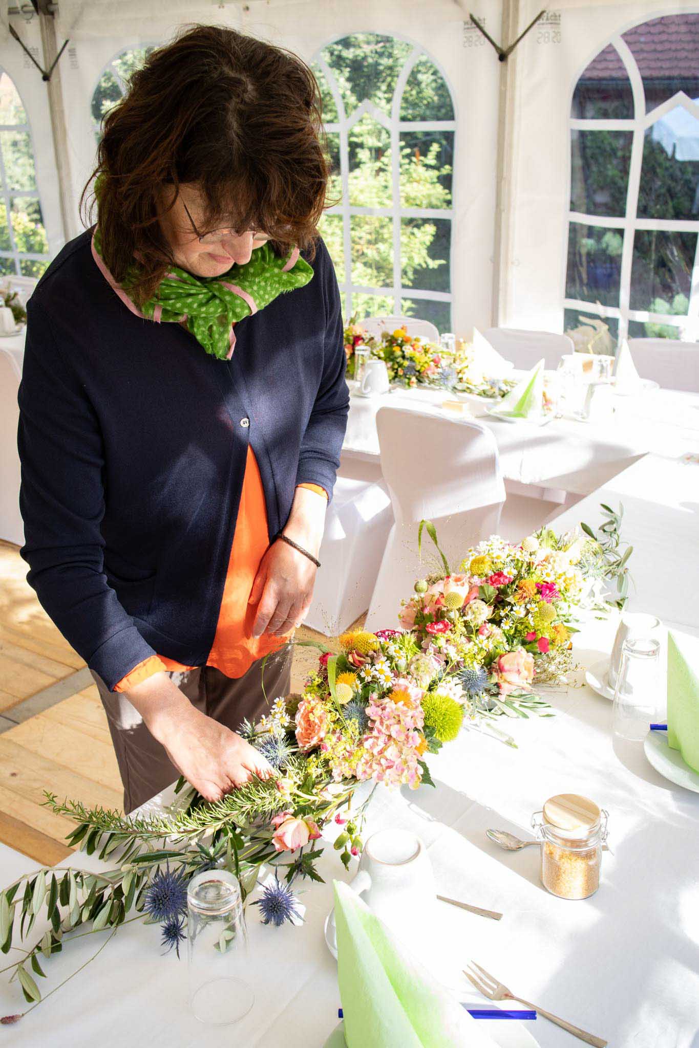 Irmis Blumenhain Hochzeit im eigenen Garten