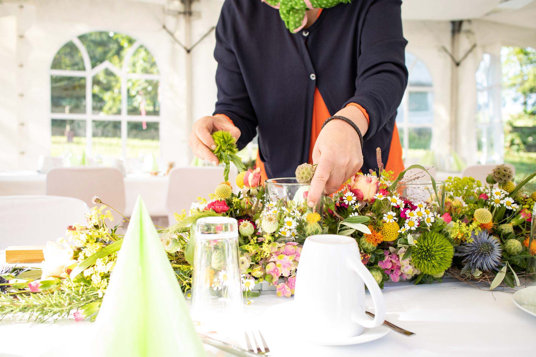 Irmis Blumenhain Hochzeit im eigenen Garten